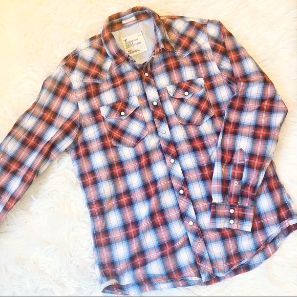 American Eagle Outfitters Other - Men’s American Eagle casual button up top, sz med American Eagle Outfitters Other - Men’s American Eagle casual button up top, sz med